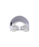 Women's Paisley Block Visor - White