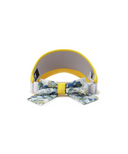 Women's Paisley Block Visor - Yellow