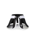 Women's Scarf Bonnet Visor - Black