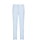 [Legacy Sale] Women's Waist Banding Long Pants - Sky Blue