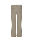 Women's V-Line Incision Boots Cut L/PT - Beige