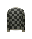 Men's Check Board Pullover - Khaki