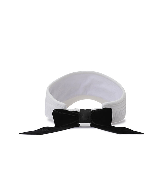 Volume Logo Winter Visor Women's- White