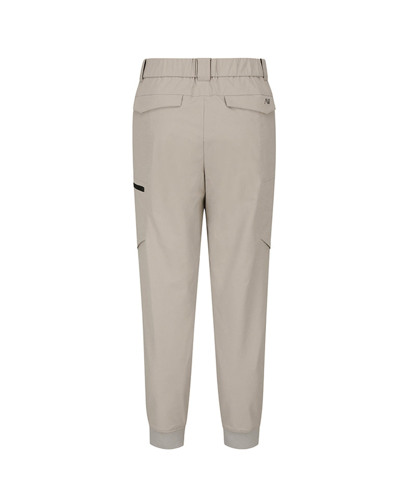 Men's Cargo Jogger Pants - Light Beige