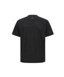 ANEW GOLF Men's SM Wooven Round Short T-Shirt - Black