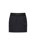Women's Incision Point H-Line Skirt - Black