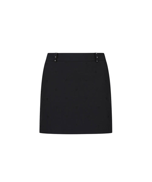 W Front Embossed Point H-line SQ - Black – Anew Golf USA