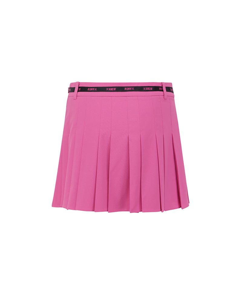 Anew Golf Women's SM Incision Pleated Half Pants - Hot Pink