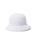 Monogram Round Taping Bucket Hat - White
