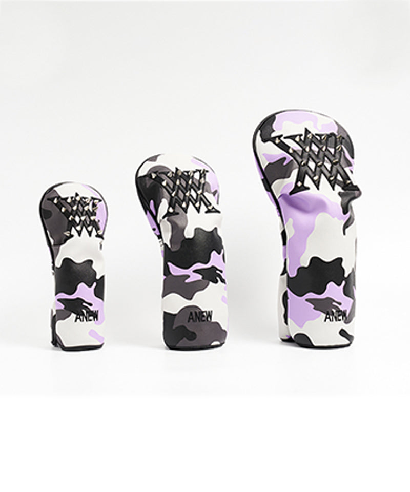 ANEW Golf: Logo Line Stud Headcover Utility - Ivory