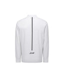 Men's Essential Half Neck Pullover - White