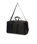 Square Stitch Boston Bag - Dark Gray