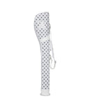 ANEW Golf Uni Monogram Pattern Half Bag - White