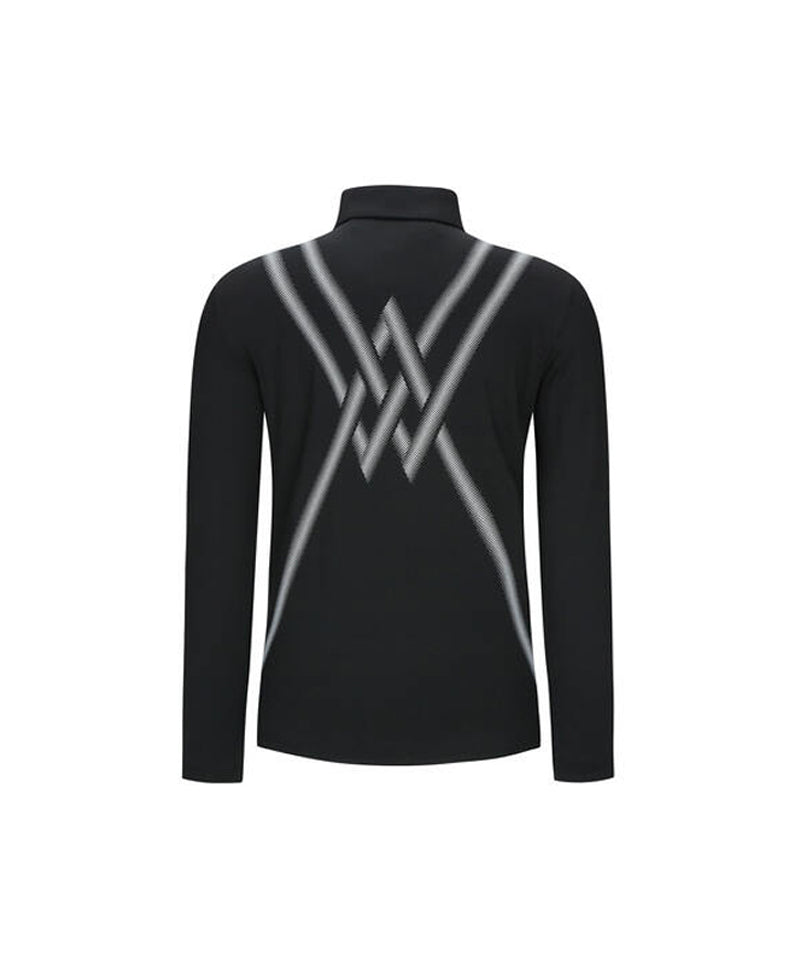 Men's Signature Logo L/TS - Black