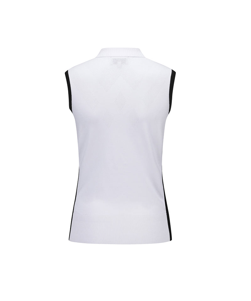 Women Back Signature Logo Sleeveless - White