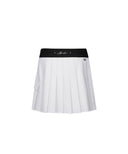 Women's Pleats Half Pants - White