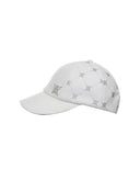 Women's Monogram Wide Ball Cap - White