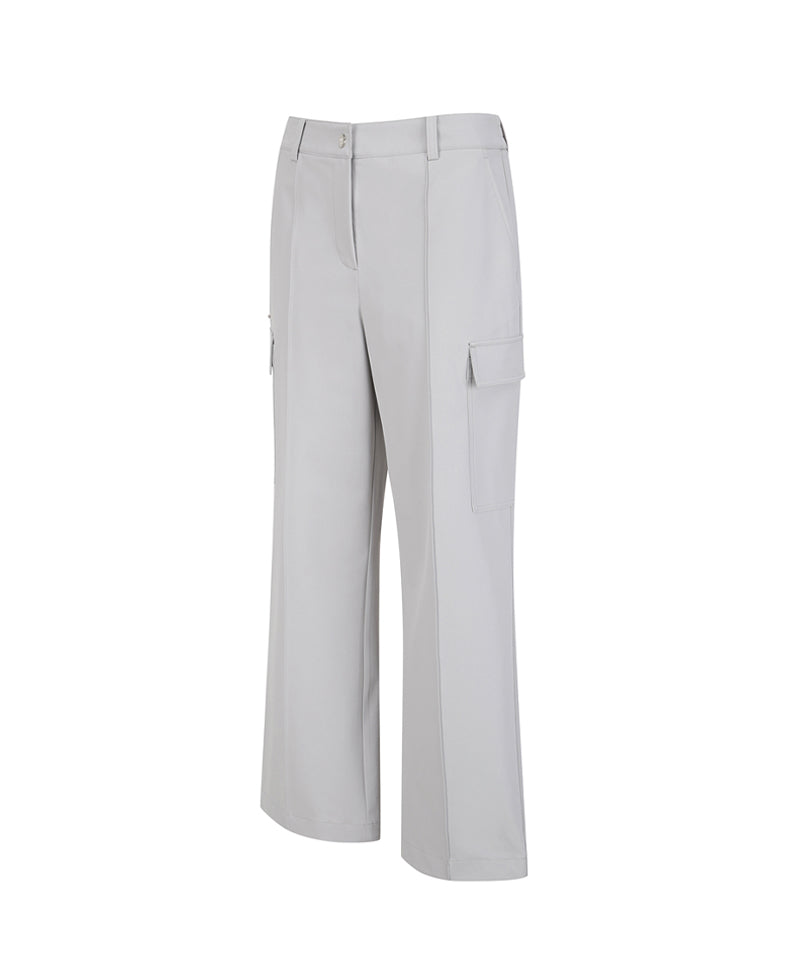 ANEW Golf Women's SP Semi Wide Pants - Light Gray