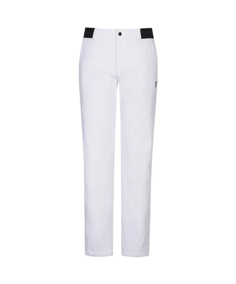 Men's Side Logo Band Point Incision L/PT - White