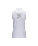 Women's FIT High Neck Vest - White