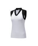 Women's Halterneck Tank Top - White