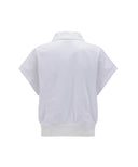 ANEW Golf Women's SM Short Sleeve Anorak Jacket - White
