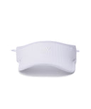 Women's Stripe Visor - White