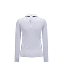 ANEW Golf Women's SM Mesh Hybrid Long T-Shirt - White