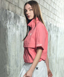 Anew Golf Women's Short Sleeve Anorak - Coral