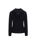 ANEW Golf Women's Camo Pattern Hoody Sweater - Black
