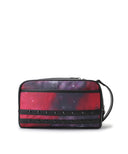 Unisex 3Way Zipper Pouch Bag - Red