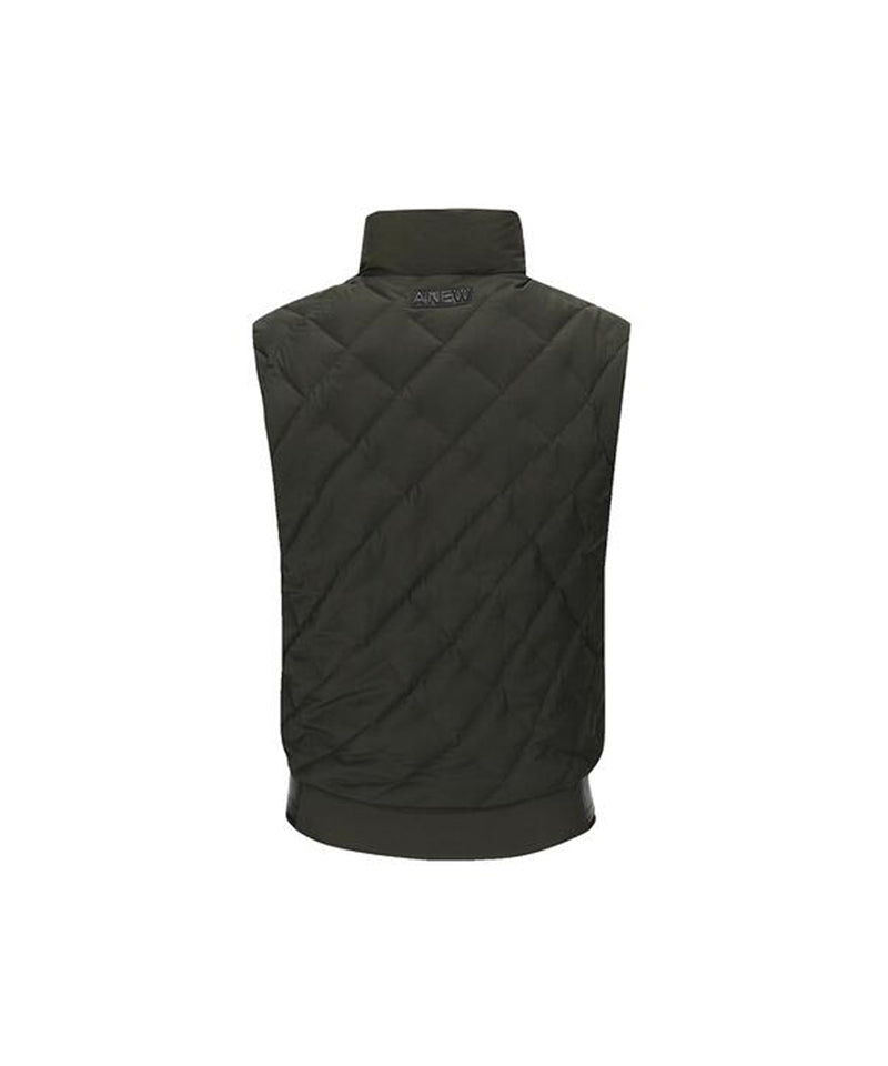 ANEW GOLF Women's Square Tube Down Set-Up Vest - Khaki