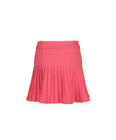 Women's Ribbon Pleats Skirt - Coral