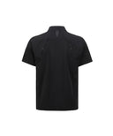 ANEW GOLF Men's SM Black Finish Half Zip Short T-Shirt - Black