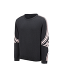 Men's Logo Sleeve Crewneck Sweater - Charcoal Grey