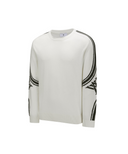 Men's Logo Sleeve Crewneck Sweater - Off White