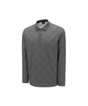 Men's Logo Pattern T-Shirt - Dark Grey