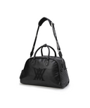 Uni Vintage Leather Boston Bag - Black