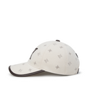Uni Logo Stitch Peach Cap - Light Beige