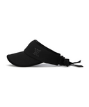Women's Centre Incision Visor - Black