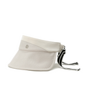 Women's Layered Wide Visor - Beige