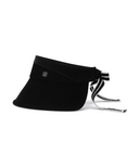 Women's Layered Wide Visor - Black