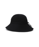 Women's Fabric Mix Bucket Hat - Black