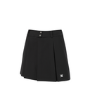 Women's Pleated Half Pants - Black
