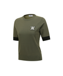 Women's Transition Short Sleeve Sweater - Khaki