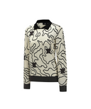 Women's Seasonal Pattern Collar Sweater - Off White