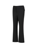 Women's Semi Boot Cut Pants - Black