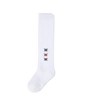 Women's Pocker Knee Socks - White