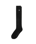 Women's Tweed Knee Socks - Black