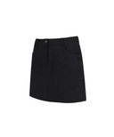 Women's Logo Embo A Line Skirt - Black